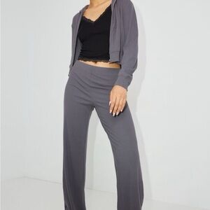 Garage- Flared Sleep Rib Pant